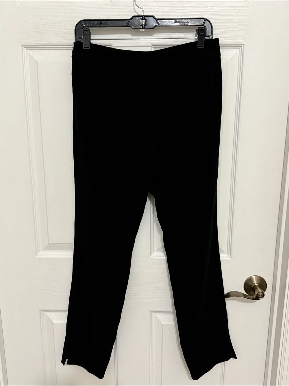 Tory Burch women’s Black Straight-Leg Ponte Pants